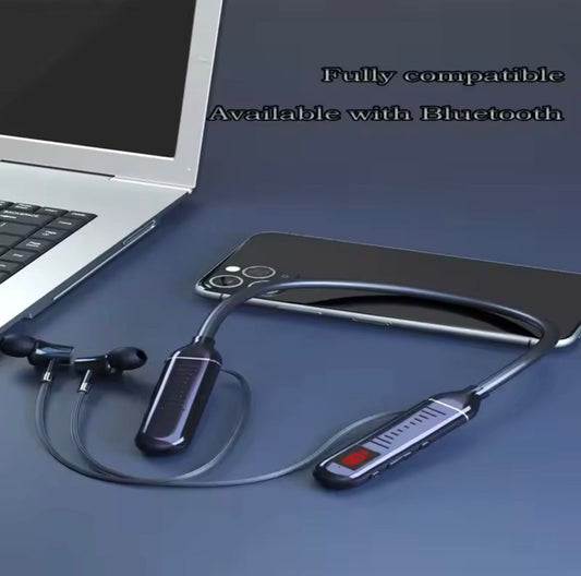 Bluetooth 5.2 Wireless Neckband Headphone