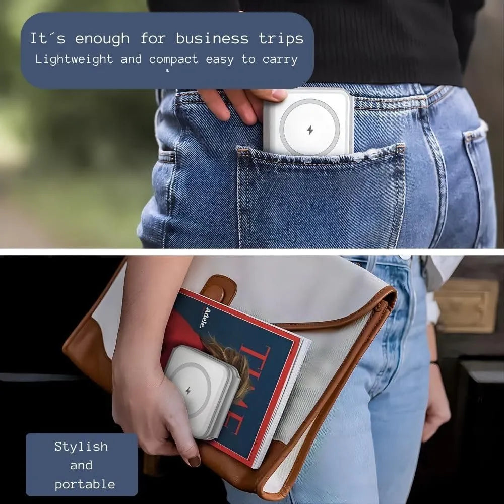 3 in 1 Wireless Charger for Phone, Magnetic Foldable 3 in 1 Charging Station,