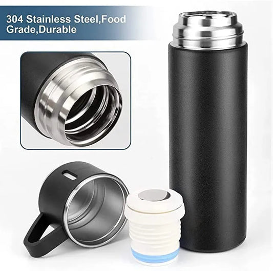 Vaccum Flask Set 500ml Water Bottle