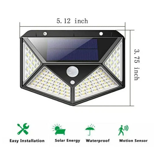 Solar Motion Sensor Lights, IP65 Waterproof