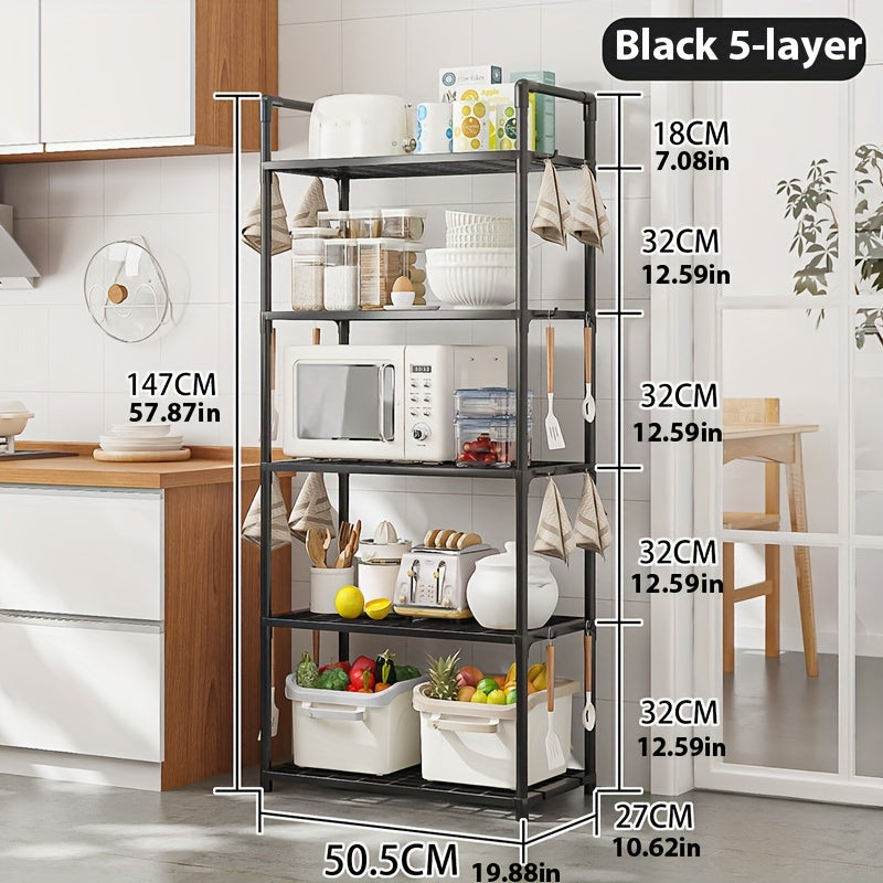 Heavy Duty Storage Shelving Unit for Kitchen, Pantry, Closet, Bathroom, Laundry, and Gara